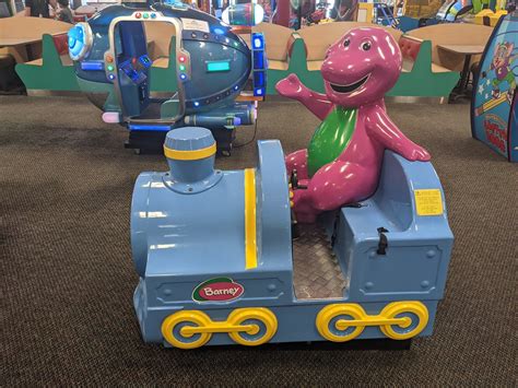 Barney the magical railway car